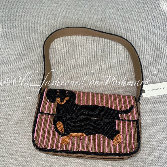 Price Firm - ANTHRO Fiona Beaded Bag - Dachshund - Picture 7 of 15